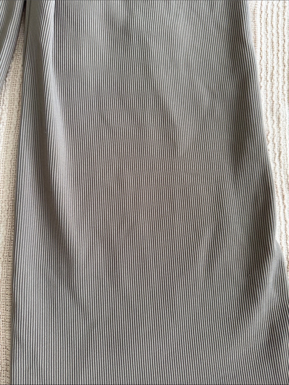 Zenana Outfitters Women's Wide-Leg Track Pants in Beige - Picture 3 of 4